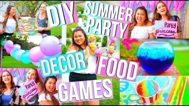 'DIY SUMMER PARTY! Food, Decor, Games & More!'