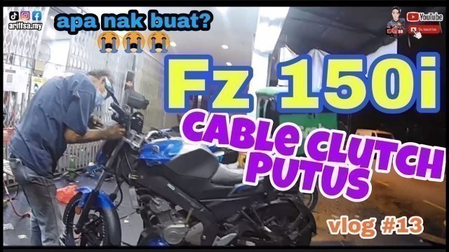 'GRABFOOD | Fz 150i CABLE CLUTCH PUTUS | APA NAK BUAT? | RIDER GRAB KECUNDANG P2 | ABANG IDOLA'