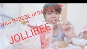 'ISANG LAMBING MO LANG AYAN NA SI//GRAB FOOD DELIVERY JOLLIBEE//'