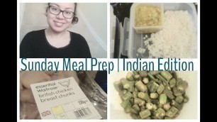 'Sunday Meal Prep | Indian Edition | Under 400 calories!'