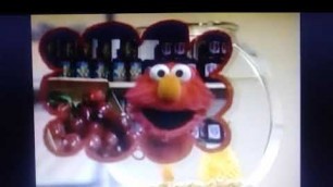 'Elmo\'s World: Food, Water & Exercise but Drawer is on the screen'