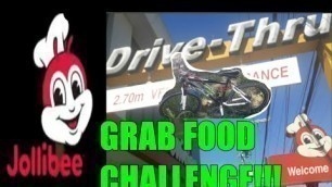 '#charleszyon #jollibee #grabfood l GRAB FOOD CHALLENGE (JOLLIBEE) GAMIT LANG ANG BIKE!'