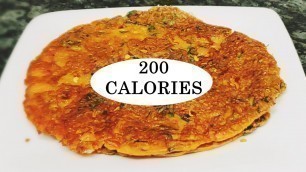 'Weight Loss Breakfast Recipe | 200 Calories Breakfast | Counting Calories'