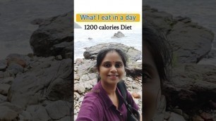 'What i eat in a day | 1200 calories #ashortaday #recipe #weightloss'
