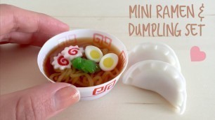 'DIY Mini Ramen & Dumpling Japanese Candy kit - Kracie Pop \'n Cook'