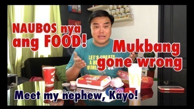 'MUKBANG GONE WRONG | Craving for Jollibee and McDo | Home Quarantine'