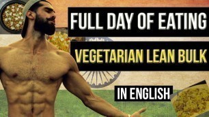 'HIGH PROTEIN VEGETARIAN Plan for BUILDING MUSCLE (2100 Calories) | INDIAN VEGETARIAN DIET'