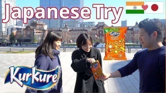 'Japanese People Try KURKURE for the First Time!!'