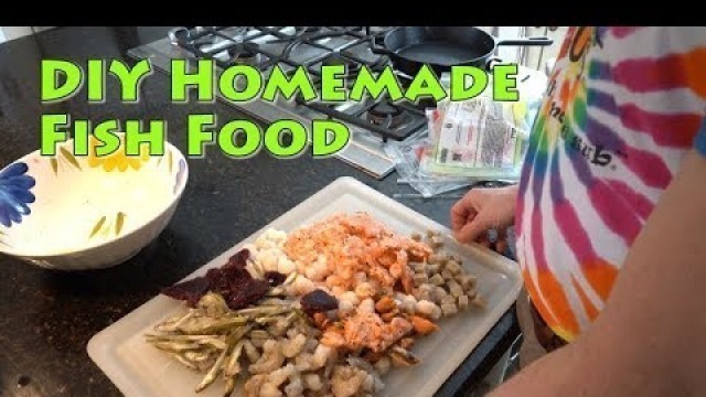 'DIY Homemade Fish Food'