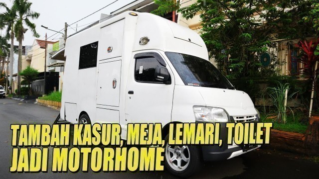 'DAIHATSU GRANMAX SIAP JADI MOTORHOME DAN FOODTRUCK, LENGKAP LEGA #CAMPERVAN INDONESIA'