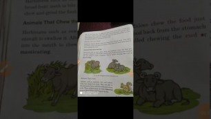 'Science class-3 lesson- 3 (what animals eat)'