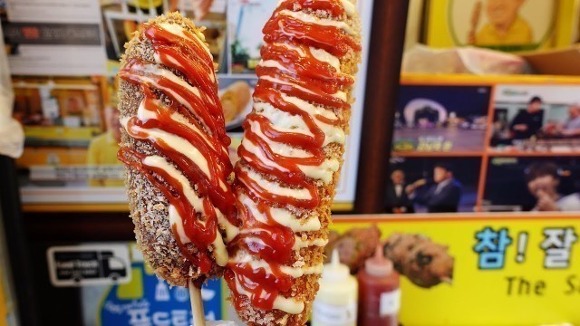 'Korean Hot Dog King, Food Truck Grandpa\'s Hot Dog / K-FOOD / Korean Street Food'
