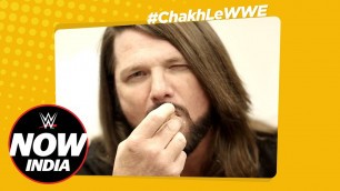 'AJ Styles Eats Classic Indian Snacks! – Chakh Le WWE Ep.1: WWE Now India'