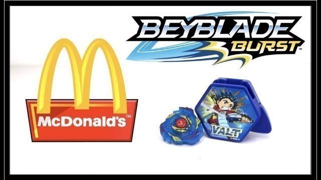 'Mcdonald\'s Beyblade Burst VALT toy cajita feliz Burger king Fast food toys Mc donalds'