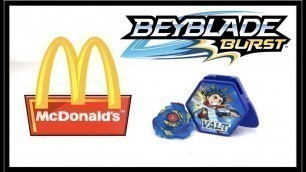 'Mcdonald\'s Beyblade Burst VALT toy cajita feliz Burger king Fast food toys Mc donalds'