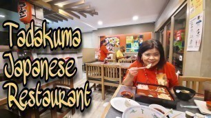 'Tadakuma Japanese Restaurant Davao City'