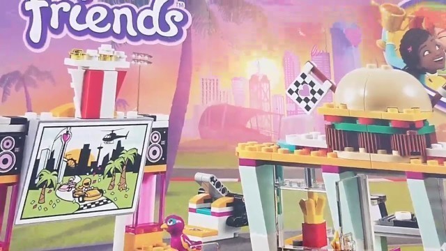 'Lego Friends Fast Food for kids pretend play toys !'