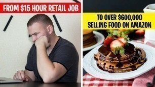 'Selling Food on Amazon [ Success Story Selling over $100,000 Yearly] Small Food Business Ideas'
