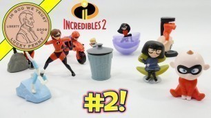 'Incredibles 2 McDonald\'s 2018 Happy Meal Fast Food Toys'