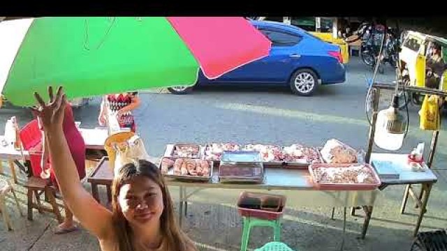 'Our street food BBQ area - Agdao, Davao City, Philippines'