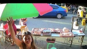 'Our street food BBQ area - Agdao, Davao City, Philippines'