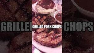 'EAT THIS! GRILLED Pork Chops! #TexasRoadhouse #shorts #grilled #porkchops #foodporn #subscribe #R21K'