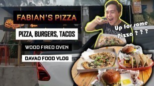 'Fabian\'s Pizza | Best Pizza in Davao? | Pure Beef Patty | Al Pastor Tacos | Davao Food Vlog'