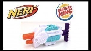 'NERF Burger King junior kids cajita feliz happy meal fast food toys Mcdonalds'