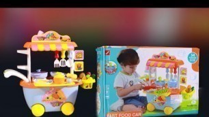 'Fast Food Car - Unboxing and Test Peephole View Toys'