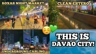 'UNDERGROUND CABLING & ROXAS NIGHT MARKET OF DAVAO CITY!'