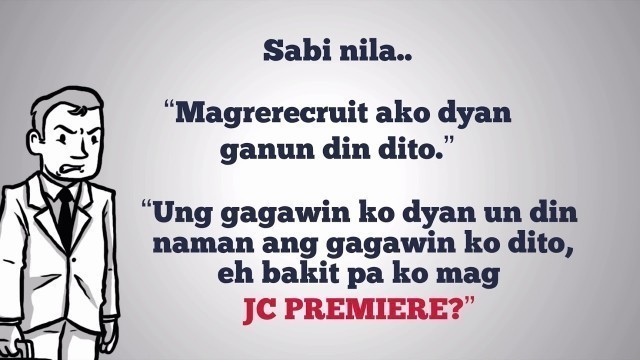 'Bakit ako sumasali sa JC PREMIERE by mars'