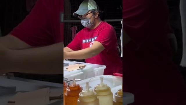 'The famous fried chicken skin in Davao City.'