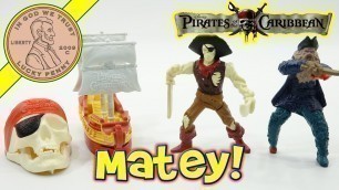 'Pirates Of The Caribbean 2008 McDonald\'s Happy Meal Fast Food Toys'