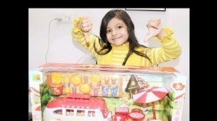 'Princess M gives Toys review || FAST FOOD CAR || Unicorn bottle & dairy ||'