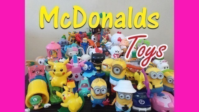 'McDonalds Happy Meal Toys | Fastfood Toys | Kids Toys | Pretend Play Toys | Mga Laruan'