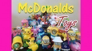 'McDonalds Happy Meal Toys | Fastfood Toys | Kids Toys | Pretend Play Toys | Mga Laruan'