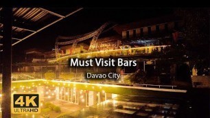 '[4K] Davao City Must-Visit Bars| Walk Tour | Island Times'