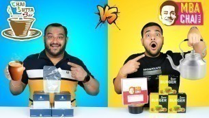 'MBA Chai Wala & Chai Sutta Bar Food Comparison | Food Review | Food Challenge | Viwa Food World'