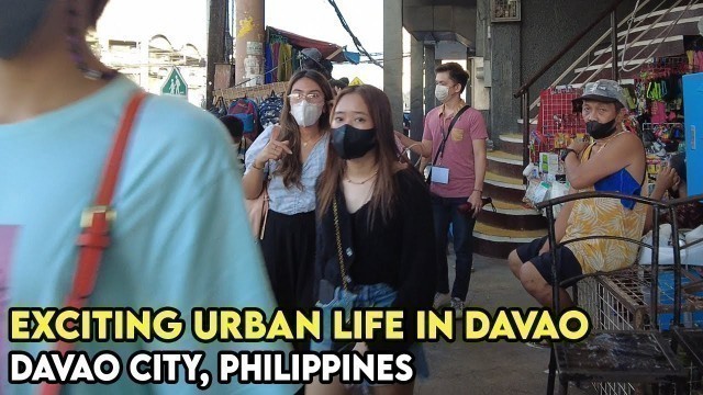 'Exciting URBAN LIFE in Davao [4K] - Walk Tour | Davao City | Philippines'