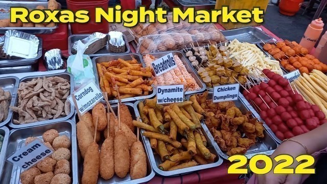 'Roxas Night Market Reopens March 2022 | Davao City | Jidak'