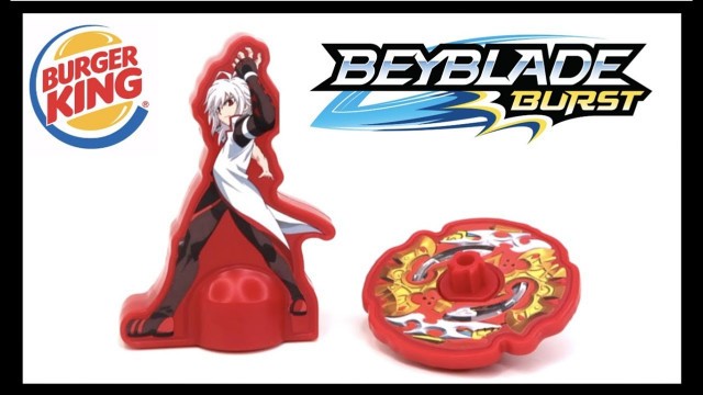 'Beyblade Burst battle SHU Mcdonald\'s toy 2019 battle Hasbro Fast food toys Burger King'