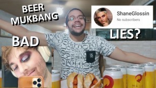 'BEER MUKBANG 맥주 먹방 (My Problems with Shane Dawson, Theories on Shane Glossin and Bad Drama Channels)'