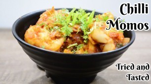 'Chilli Momos | Chilli Momos Recipe | Chilli Momos by Sanjeev Kapoor | Chilli Momos Street Food'
