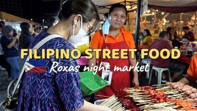 'FILIPINO STREET FOOD | ROXAS NIGHT MARKET, DAVAO CITY | FOOD OVERLOAD'