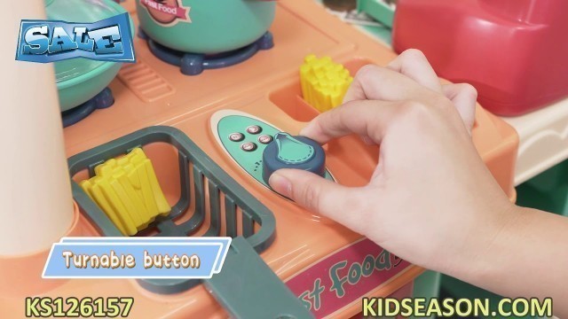 'Fast food store kitchen toys made in China by Kidseason.com'