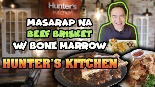 'Best Beef Brisket with Bone Marrow | Hunter\'s Kitchen | Chinese Food in Davao | Davao Food Vlog'