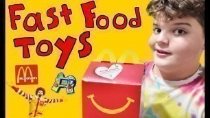 'Fast Food Toys Retrospective'