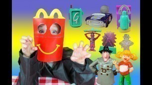 'McDonald\'s Vintage 2003 &1983 Inspector Gadget Toys Happy Meal Fast Food Toy Review'