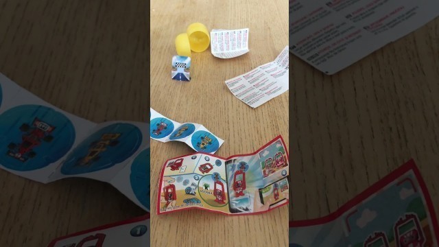 'Unpacking fast food toys: kinder eggs #2'