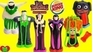 'Collect 2018 Hotel Transylvania 3 Burger King Jr Fast Food Toys'